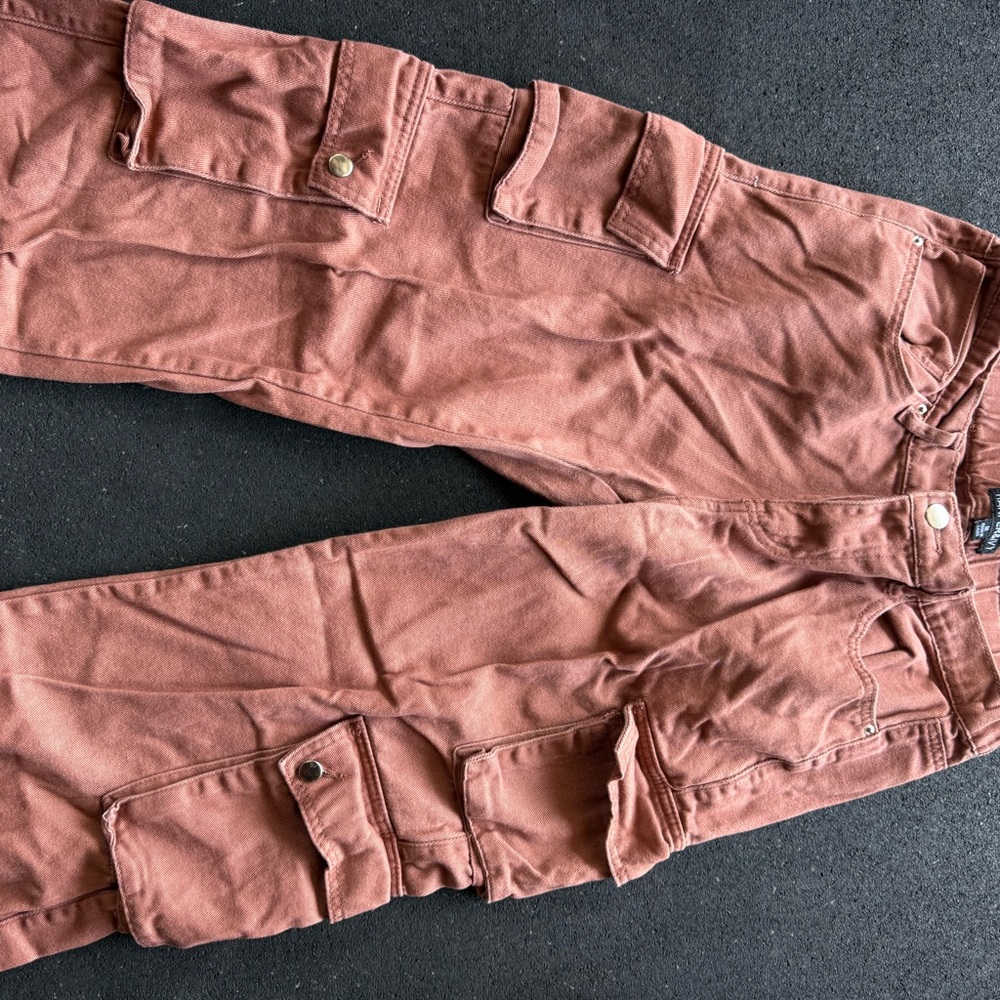 Harper Rust Utility Pants - Picture 2 of 4